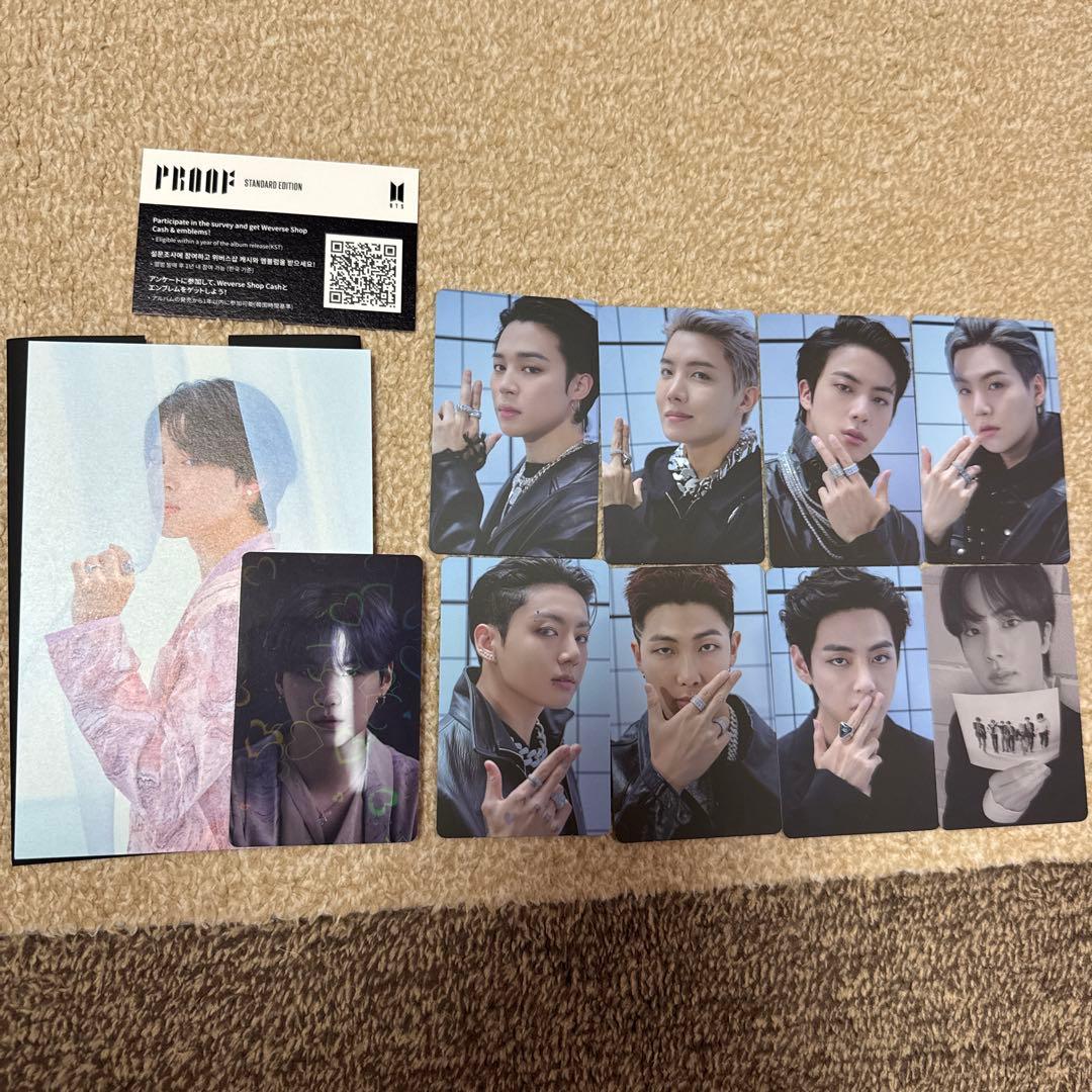 BTS PROOF アルバム フォトカードセット