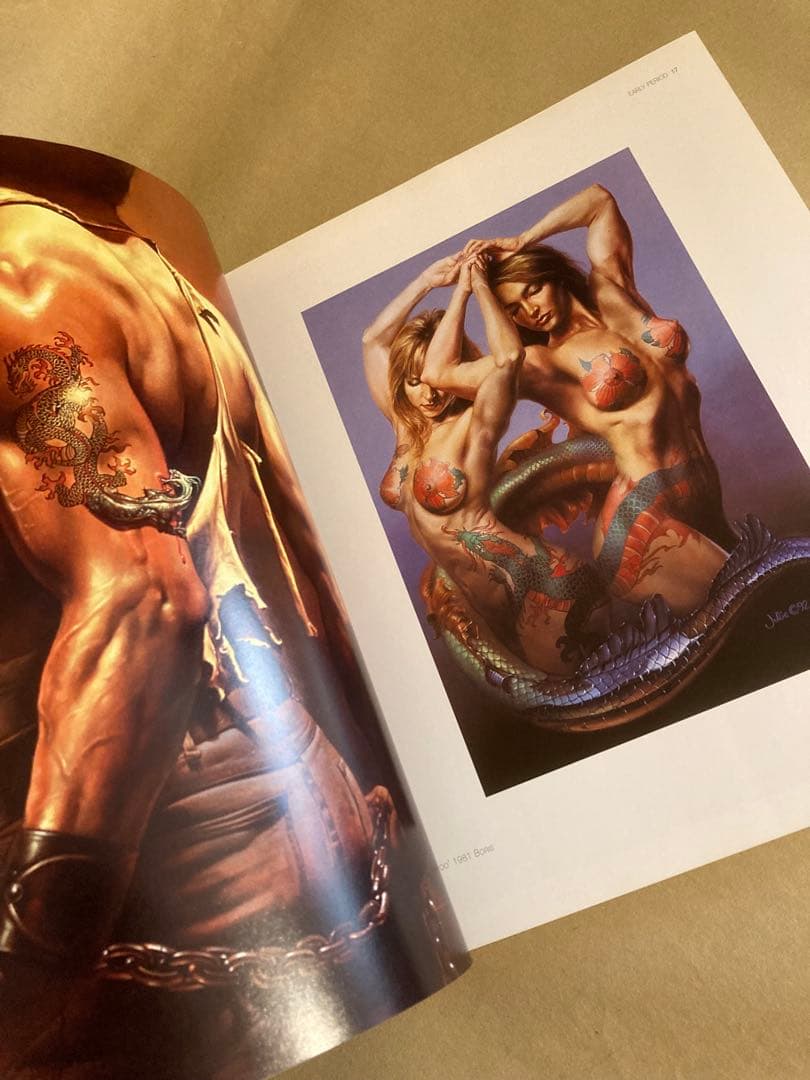 BORIS VALLEJO JULIE BELL 作品集　イラスト　芸術