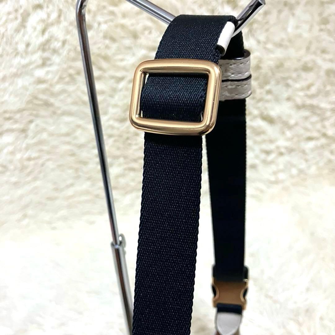 COACH＊ ウエストバッグ レザー シグネチャーアイボリー