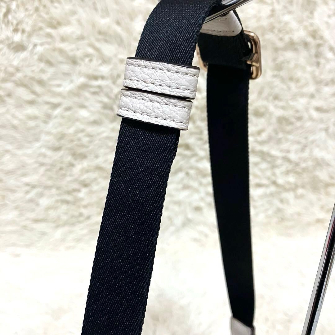 COACH＊ ウエストバッグ レザー シグネチャーアイボリー
