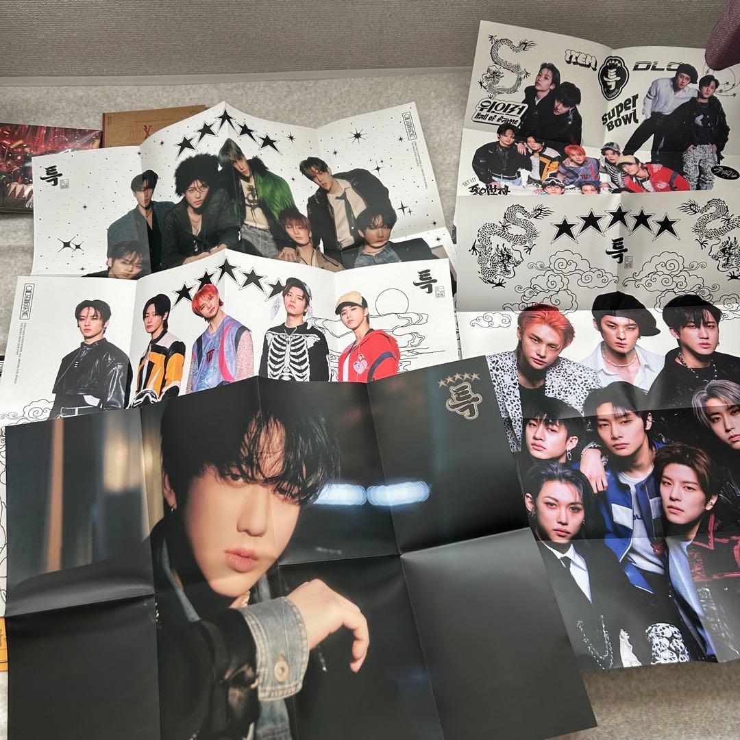 Straykids スキズ　アルバム　まとめ売り　14点CD 特典付き　ポスター