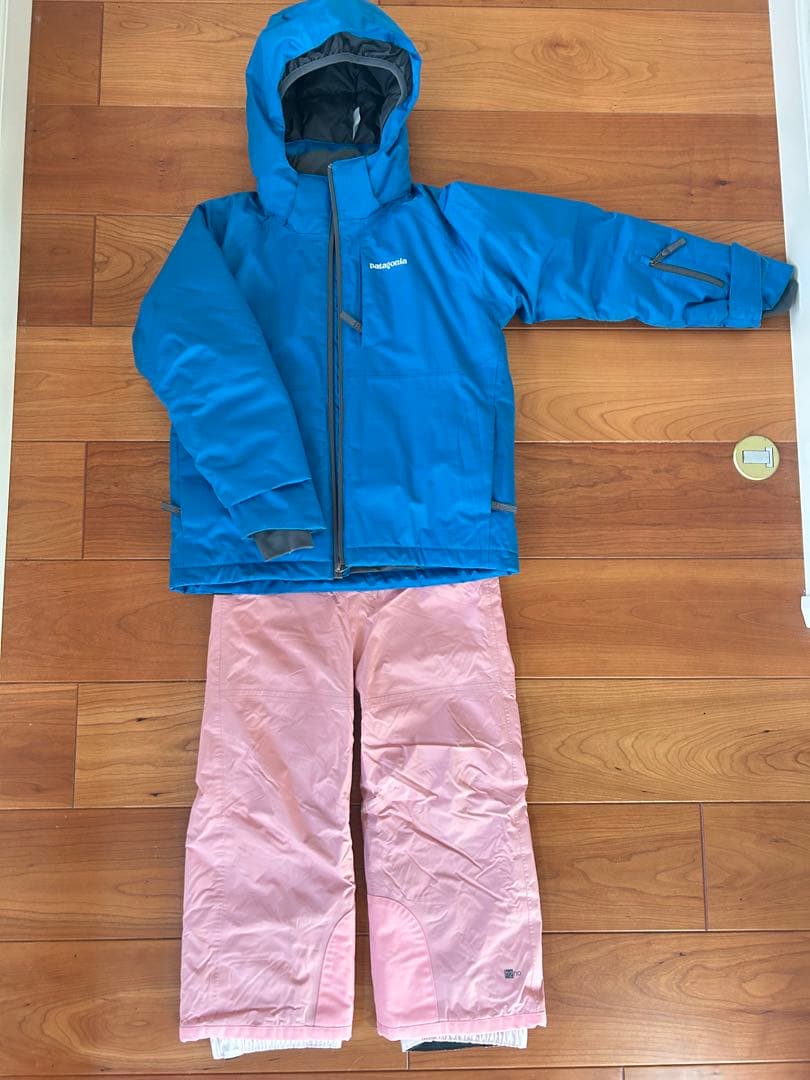 patagonia 子供用スキーウェアXS5-6