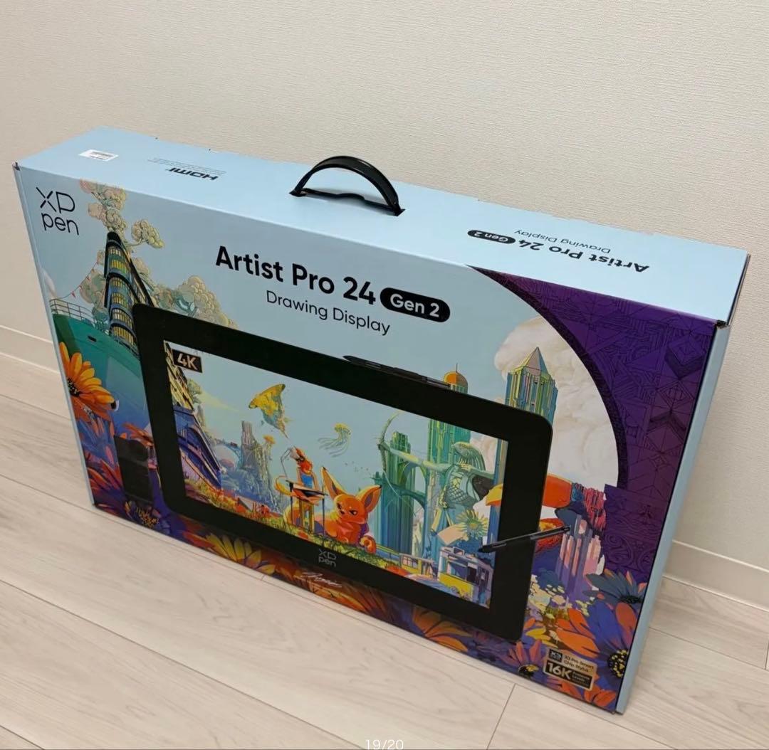 液タブ・ペンタブ XP Pen Artist Pro 24 (Gen2) 4K