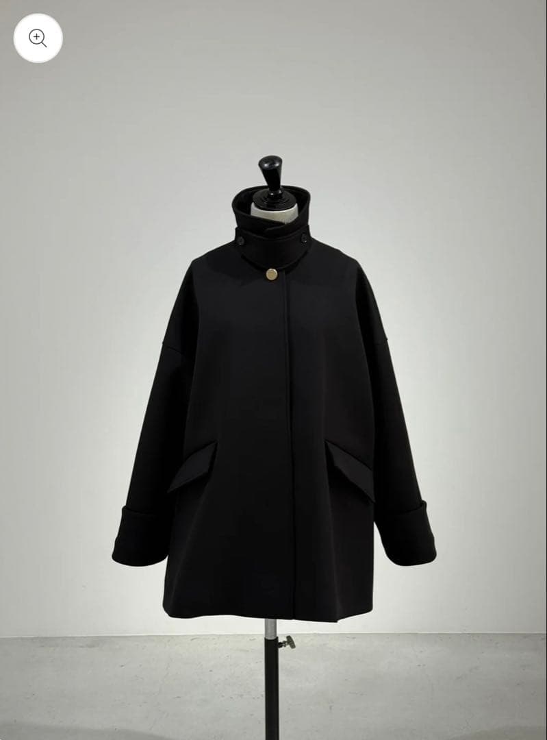 【新品】Liten Bonding tent coat / black
