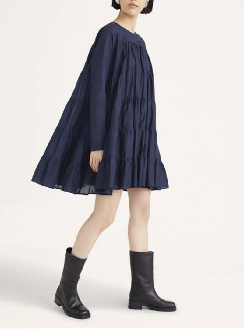 ✨トゥモローランド別注✨Merlette SOLIMAN DRESSワンピース紺