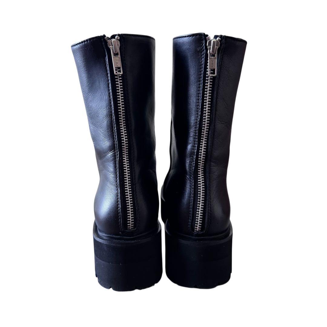 【CAMINAND】VERMEIL par iena別注 ウシロZIPブーツ38