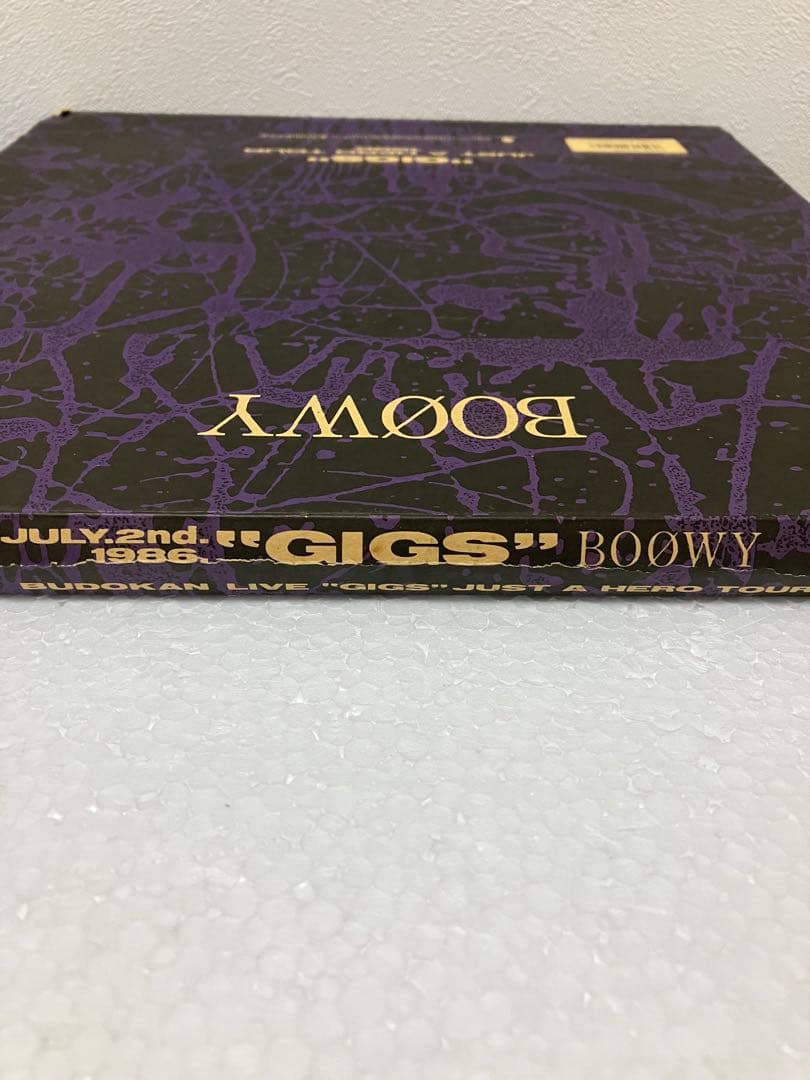 CD BOOWY GIGS BOX 限定 JUST A HERO 1986 氷室