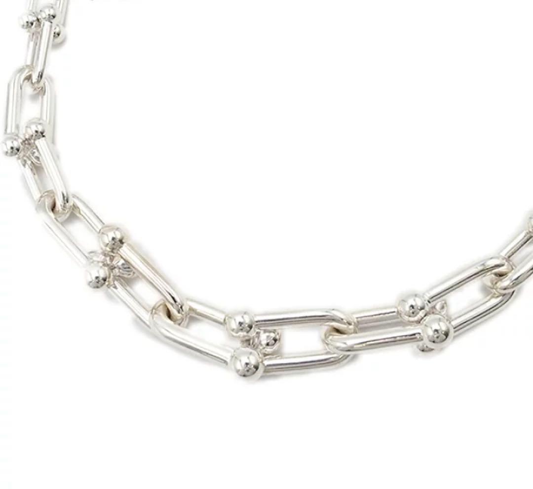 Tiffanyティファニー ハードウェア グラジュエイテッド リンク ネックレス