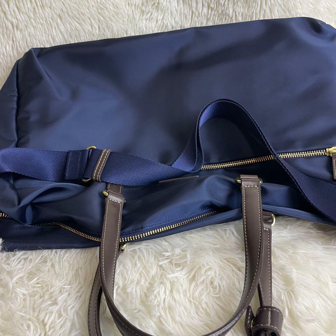 【極美品】マッキントッシュフィロソフィー 2way ボストンバッグ レザー