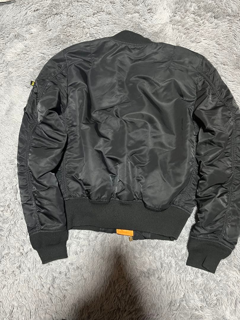 90s alpha industries ma-1 フライトジャケット　ブラック