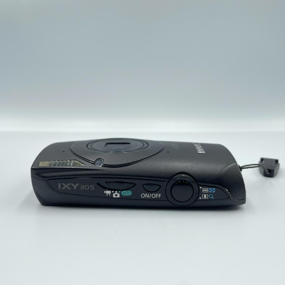 【美品状態良好品・動作品・転送特典無料有】Canon IXY 30S BLACK