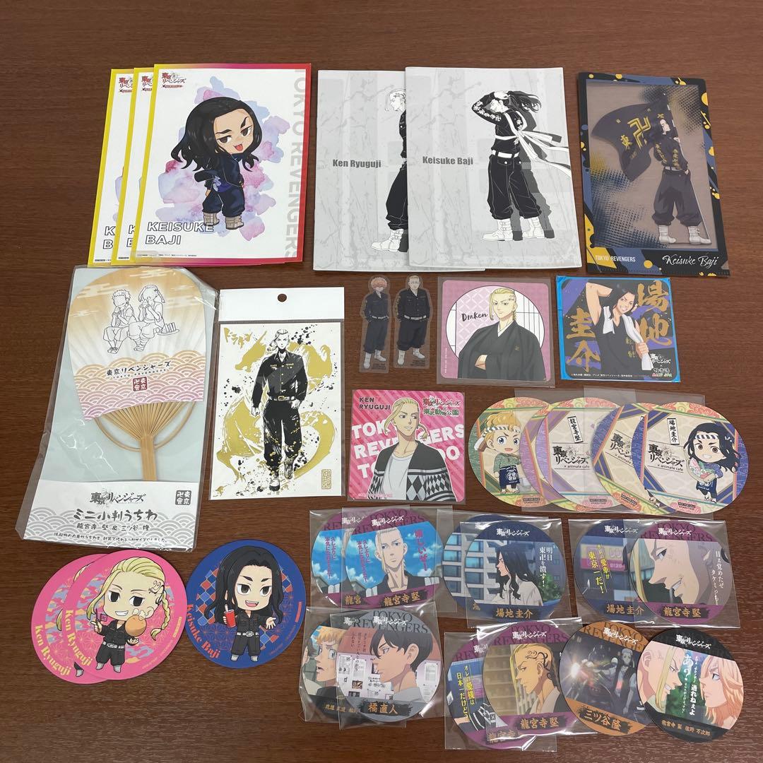 ❶東京リベンジャーズ 原画展 色紙 ぱしゃこれ メタルカード カード類まとめ売り