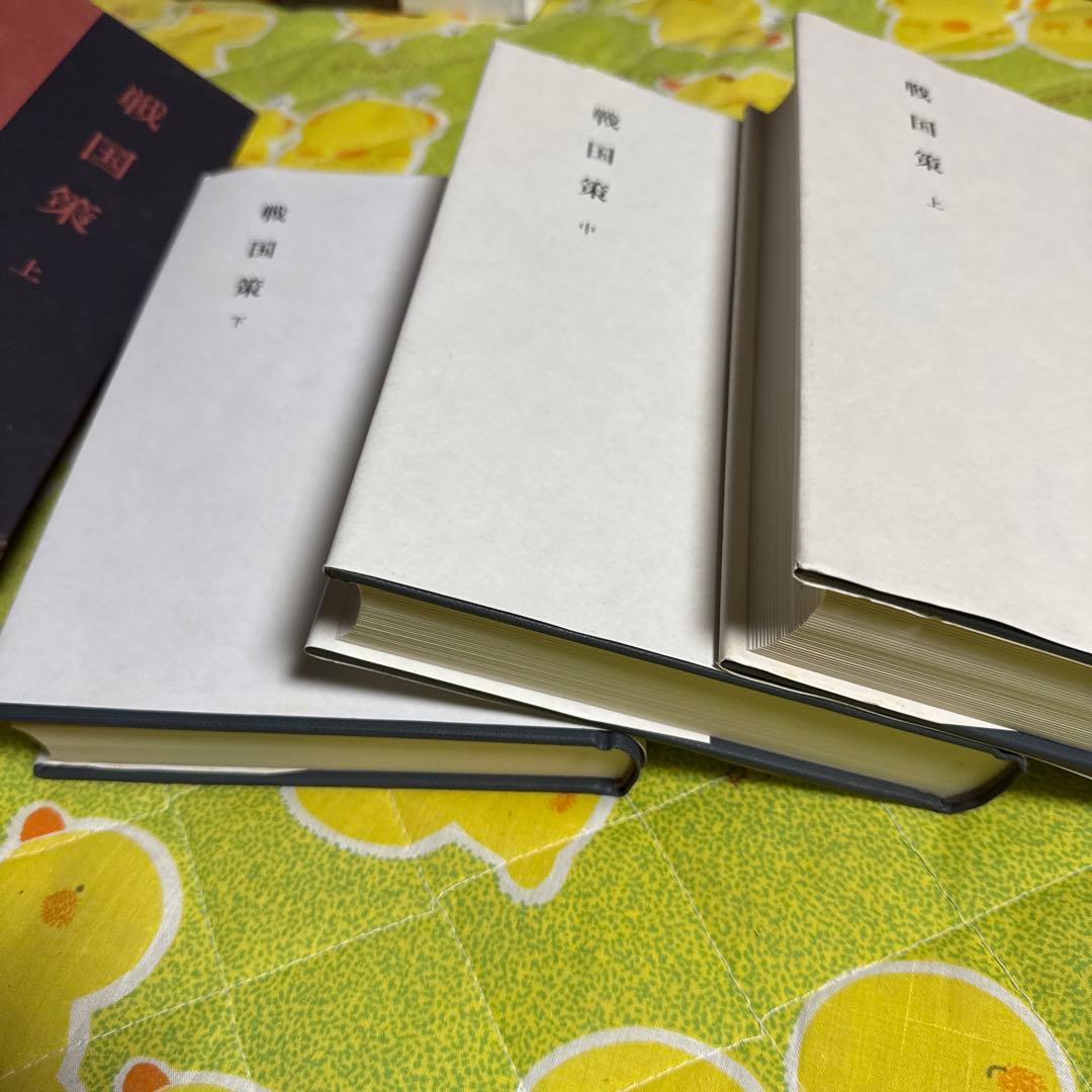 戦国策　上中下　新釈漢文大系