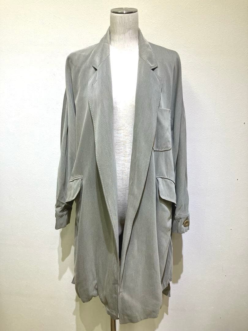 MaxMara トレンチコート　ジャケット　イタリア製　白タグ　ウエストベルト付