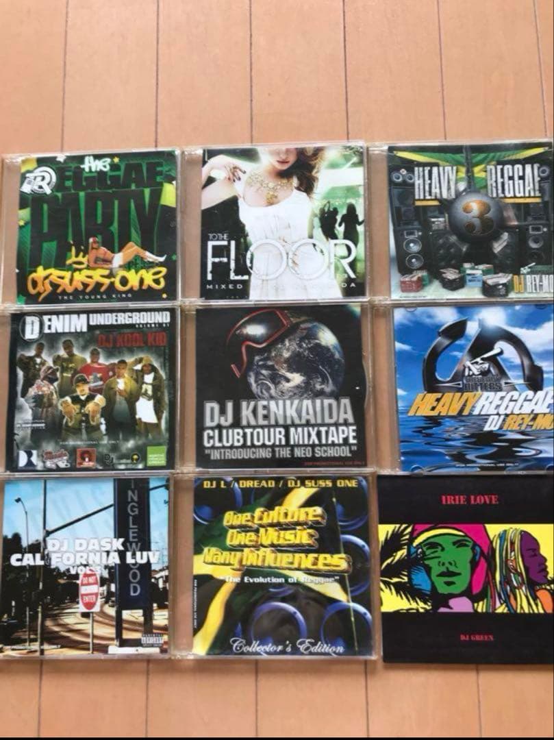 レゲエ、ダンスホールコレクション MIX CD53枚まとめ売り