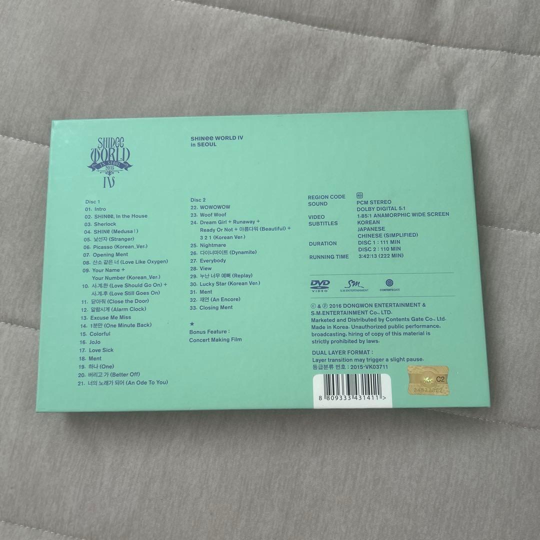 K-POP・アジア SHINee WORLD IV in Seoul concert 2015