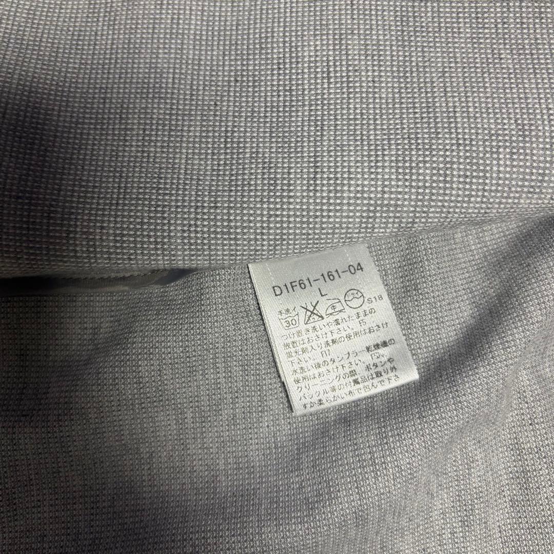 【美品】BURBERRY BLACK LABELグレー テーラードジャケット L