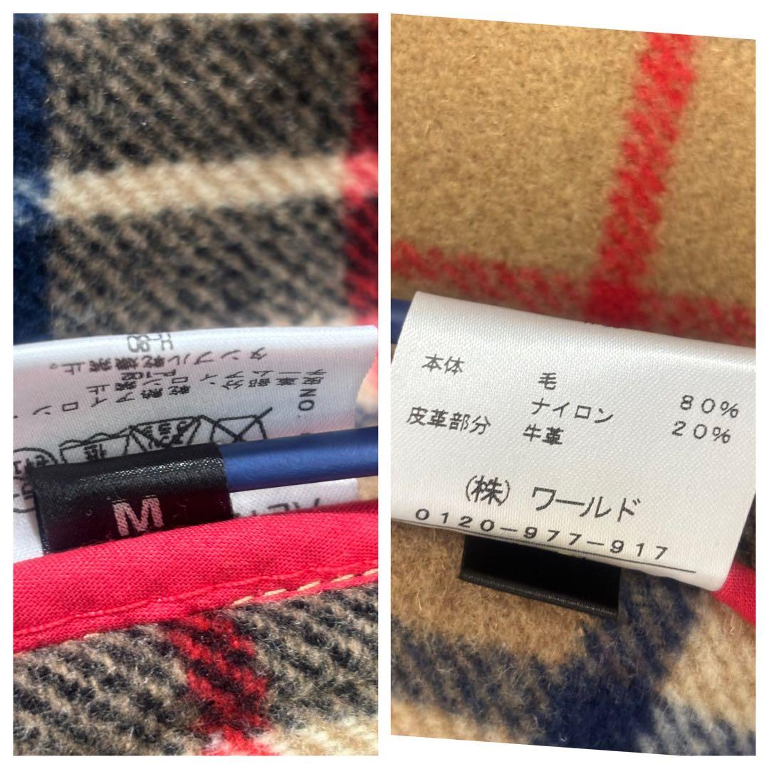 【美品】グローバーオール×ボイコット　ダッフルコート　ベージュ　M