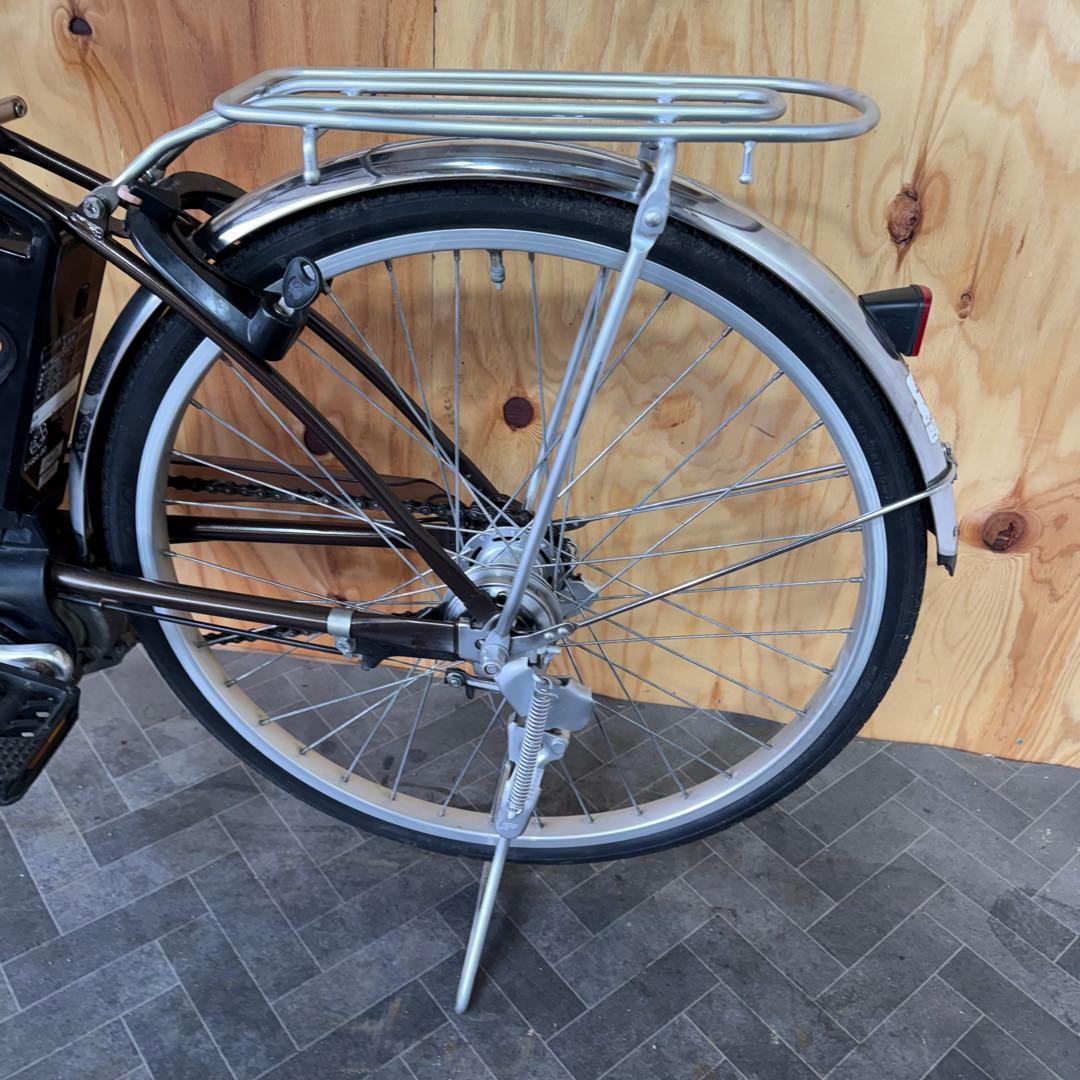 電動アシスト自転車 ブラック シティタイプバッテリー8.9ah