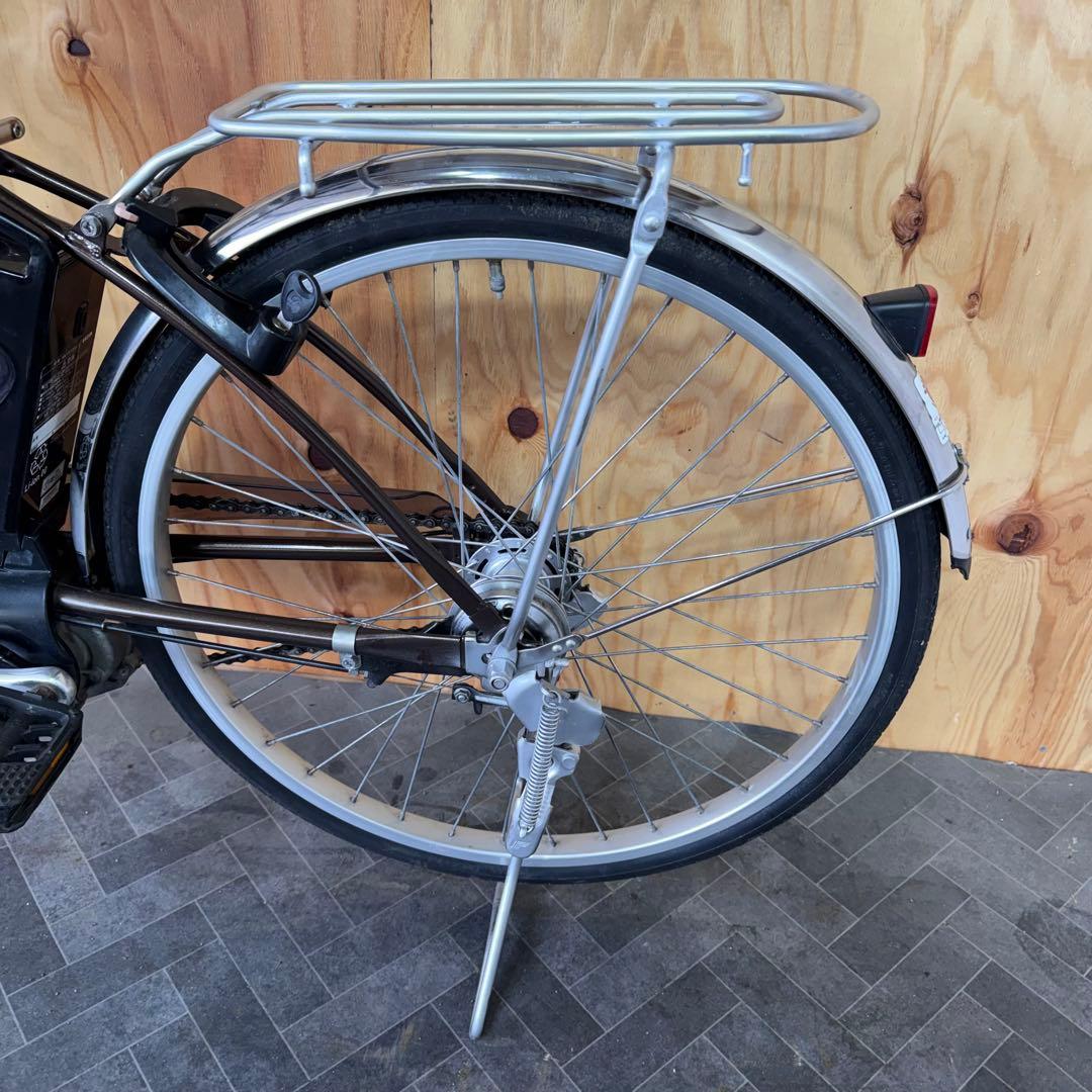 電動アシスト自転車 ブラック シティタイプバッテリー8.9ah