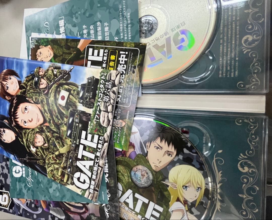 GATE(ゲート) 自衛隊 彼の地にて,斯く戦えり DVD 全12巻　セット