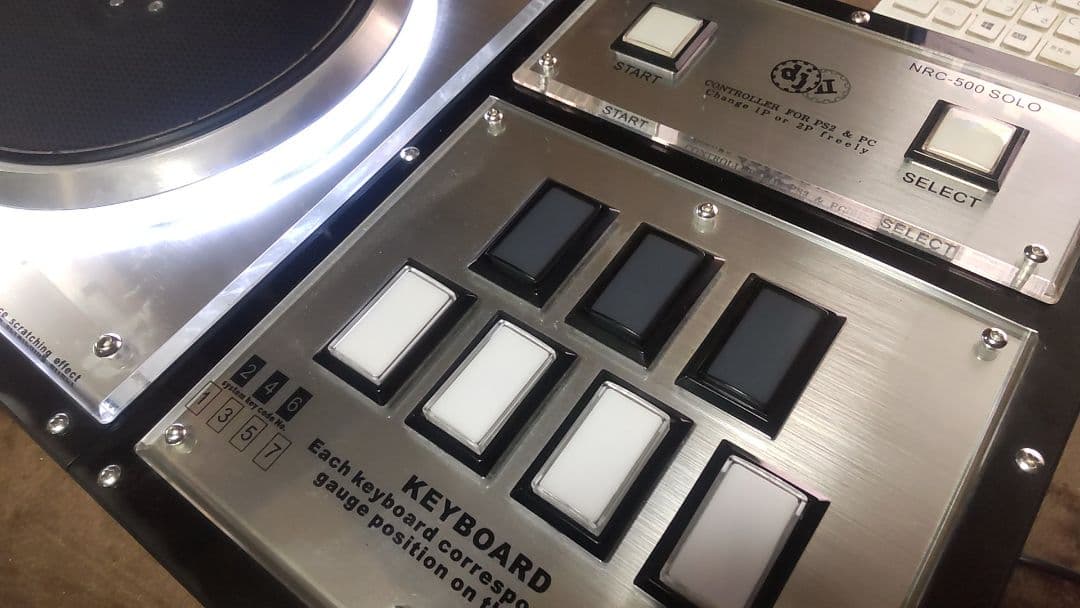 美品 ビートマニア NING NRC500 三和ボタン 静音化 サンワコンバータ