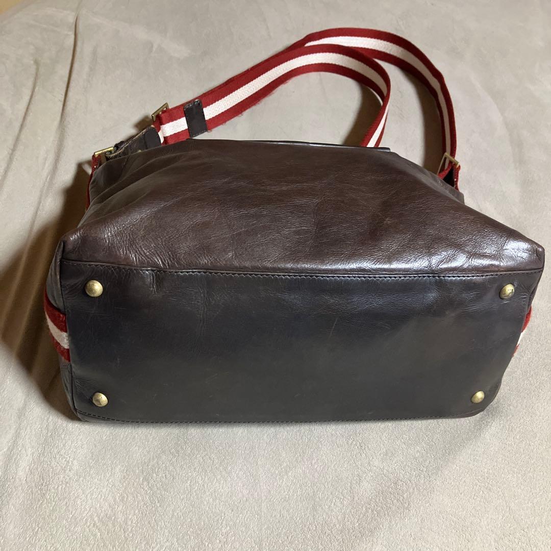 BALLY バリー 伊製 本革バッグ美品