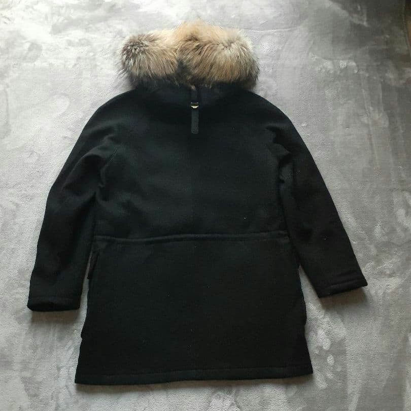 KEITA MARUYAMA 刺繍ダッフルコート　フォックス　シルク　ウール