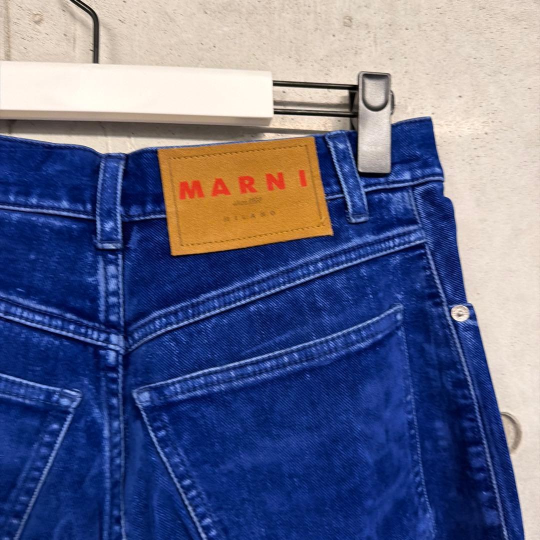 MARNIワイドベロアジンズ⭐︎送料無料