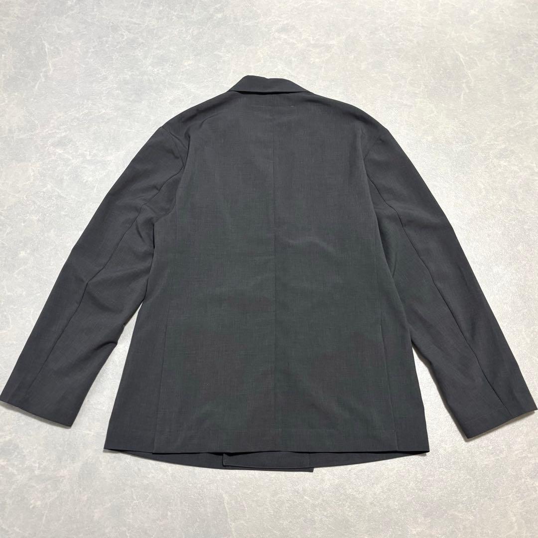 【美品】CITEN セットアップ 軽量 ジャケット ワイドパンツ M 春 グレー