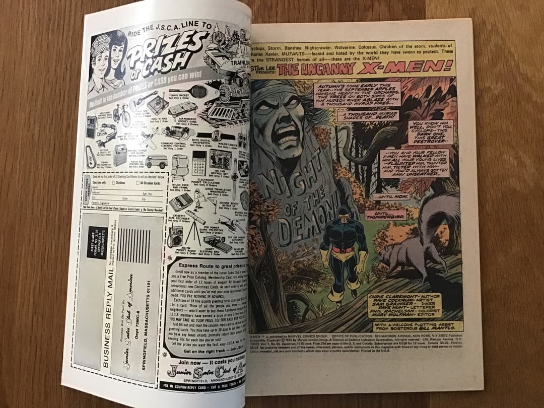 X-men #96 モイラ・マクタガート初登場❗️アメコミリーフ