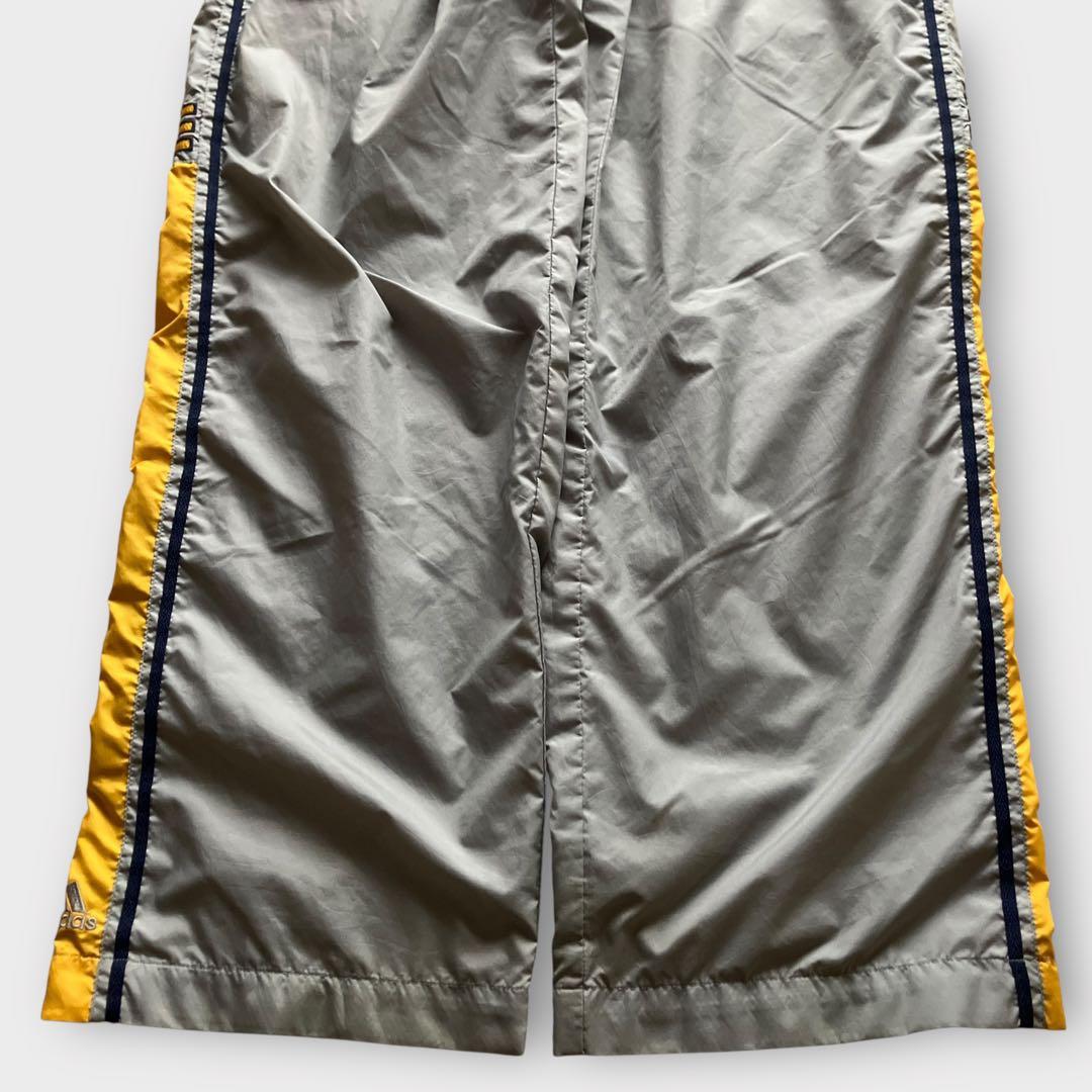 極太00s old adidas USA規格 XL バギーナイロントラックパンツ