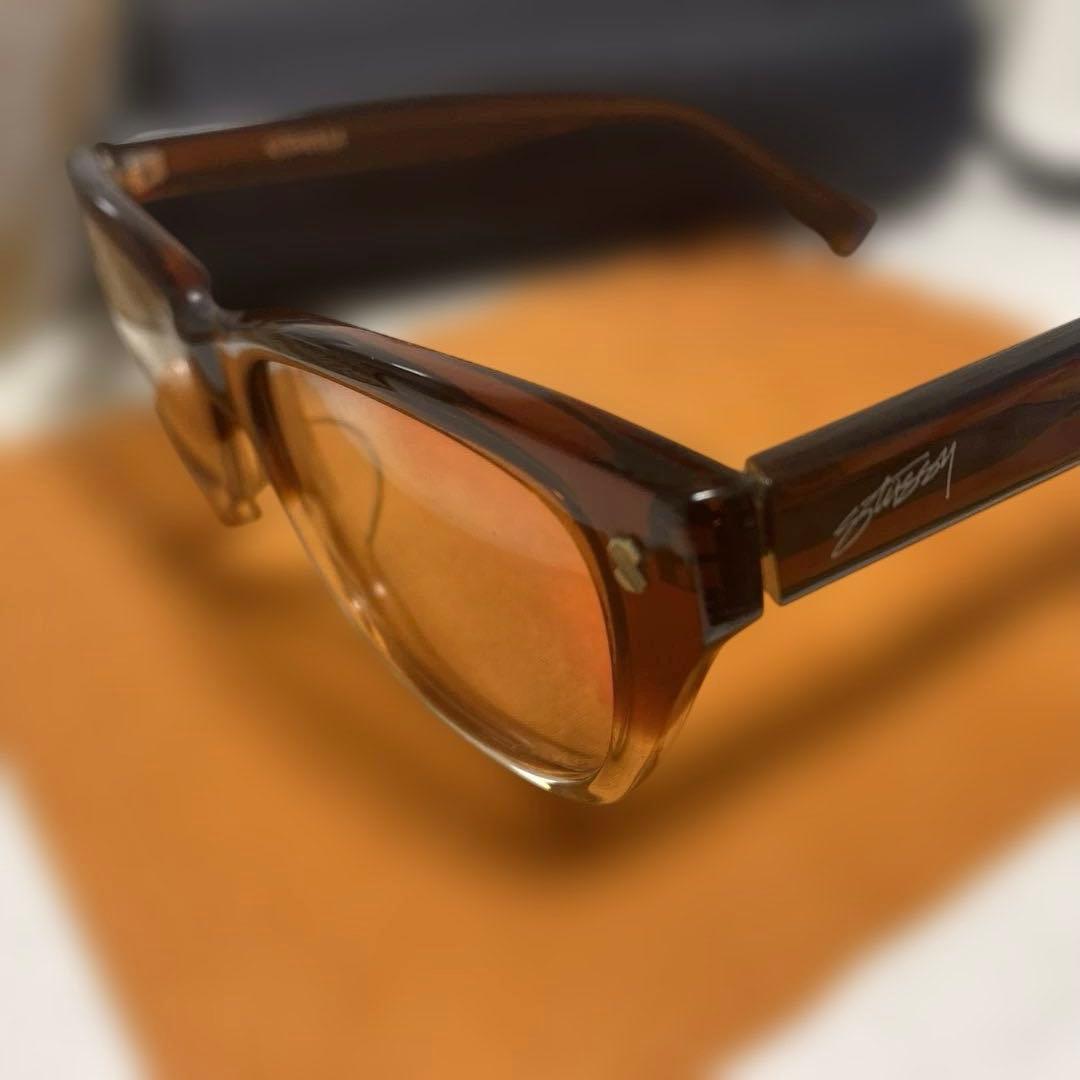 【希少】Stussy kiyonaga茶サングラスステューシー清永浩文old