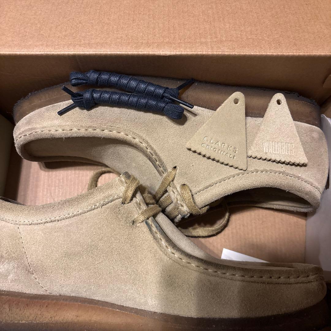 CLARKS ORIGINALS WALLABY ベージュ
