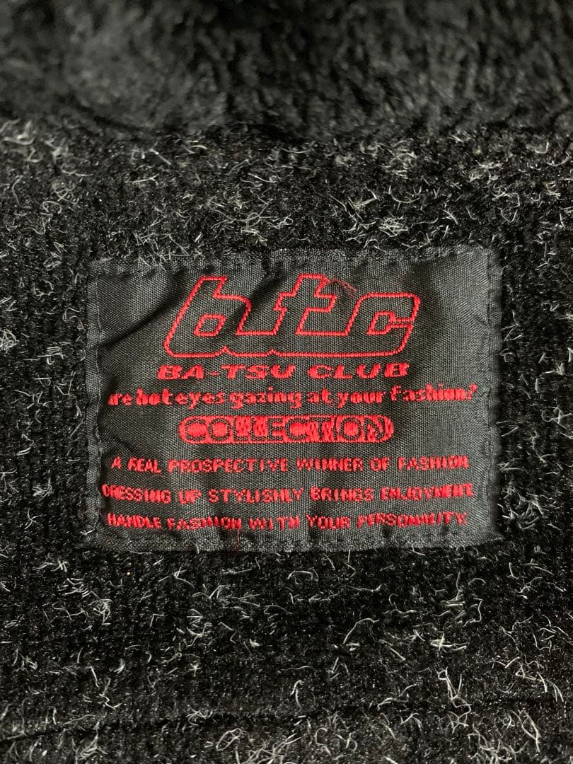 BA-TSU CLUB ベルクロ モッズコート velcro coat Y2K