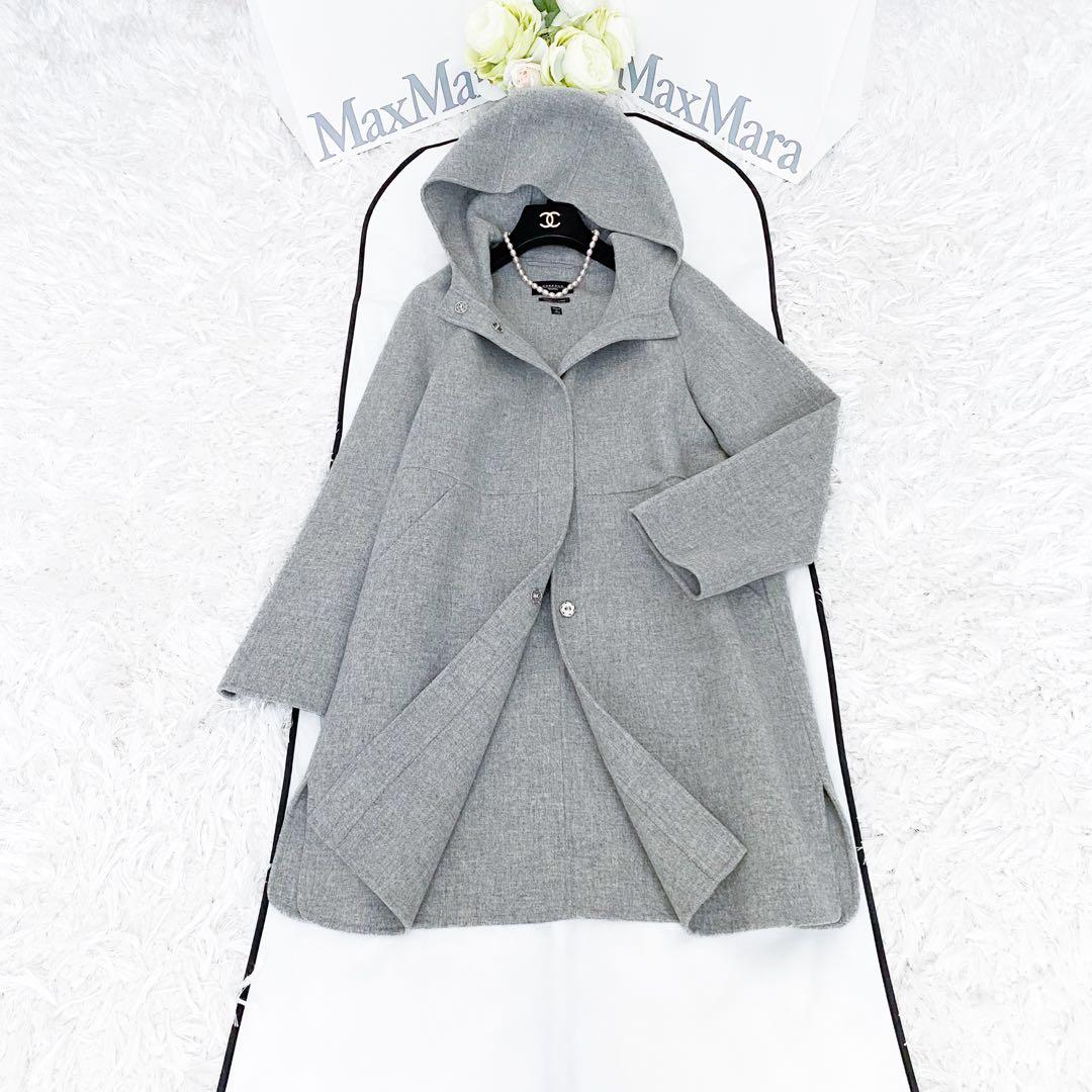 ★美品★マックスマーラWeekend MaxMara フーデッドコート★