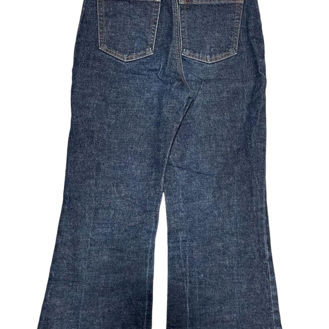 極美品✨MOUSSY MVS FLARE フレアデニム 濃紺 洗える 赤耳 26
