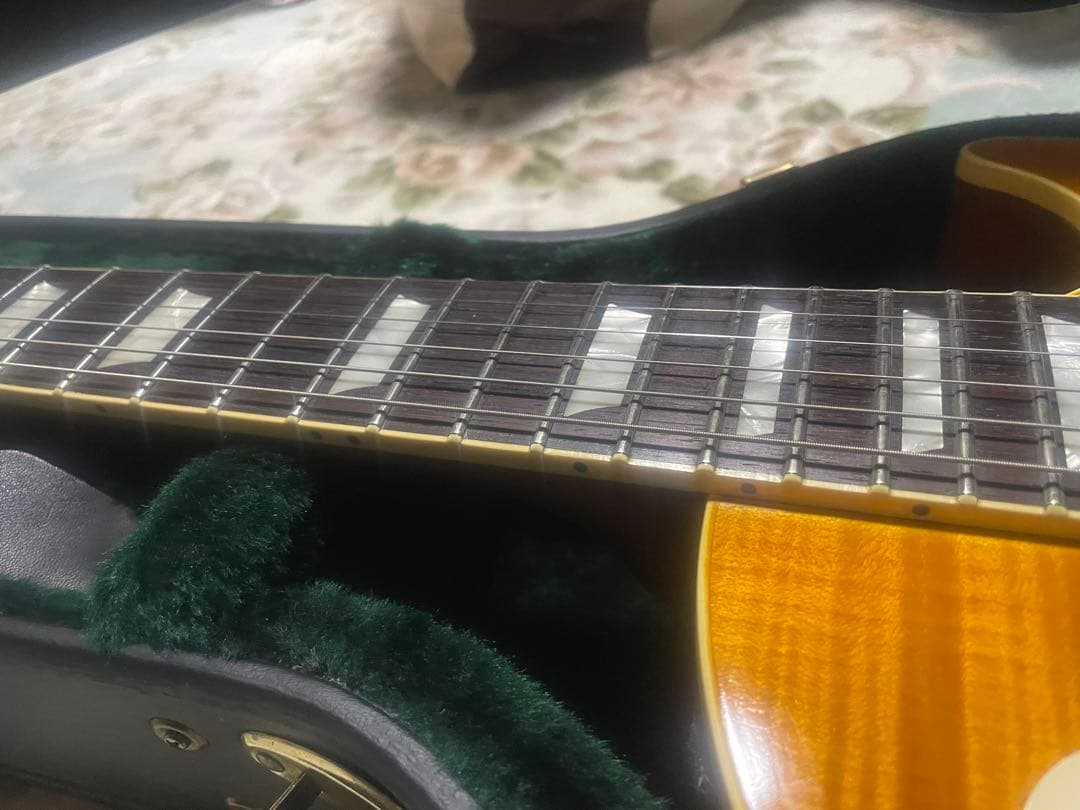 ギター Navigator N-LP Figured Maple Lemon Drop