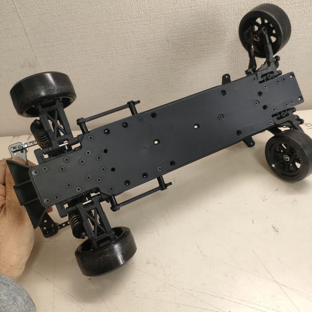 【美品】レーヴD ReveD RDXニ駆ドリシャーシ、ステルスボディマウント付き