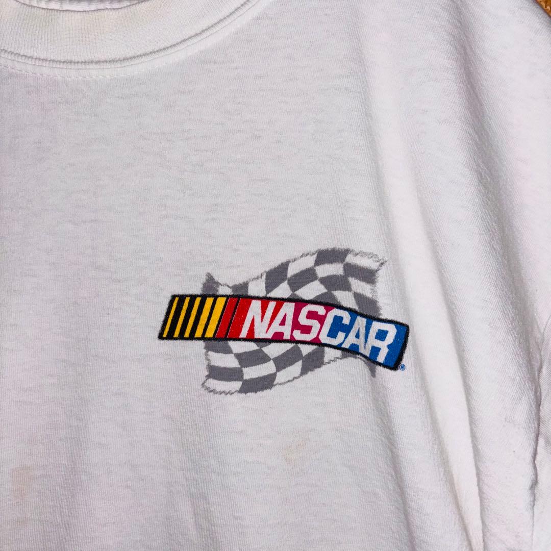 US古着 NASCAR プリント モーターカルチャーTシャツ　古着
