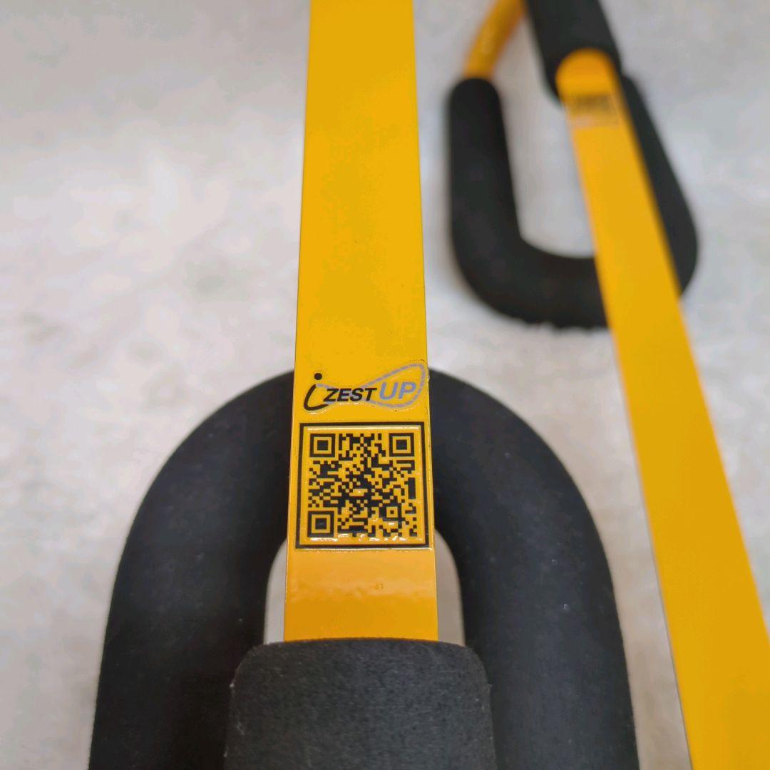 ロープのいらないバトルロープ 全身トレーニングアイテム Z-Rope イエロー