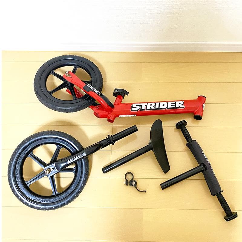 STRIDER ストライダー 12インチ バランスバイク 赤 レッド