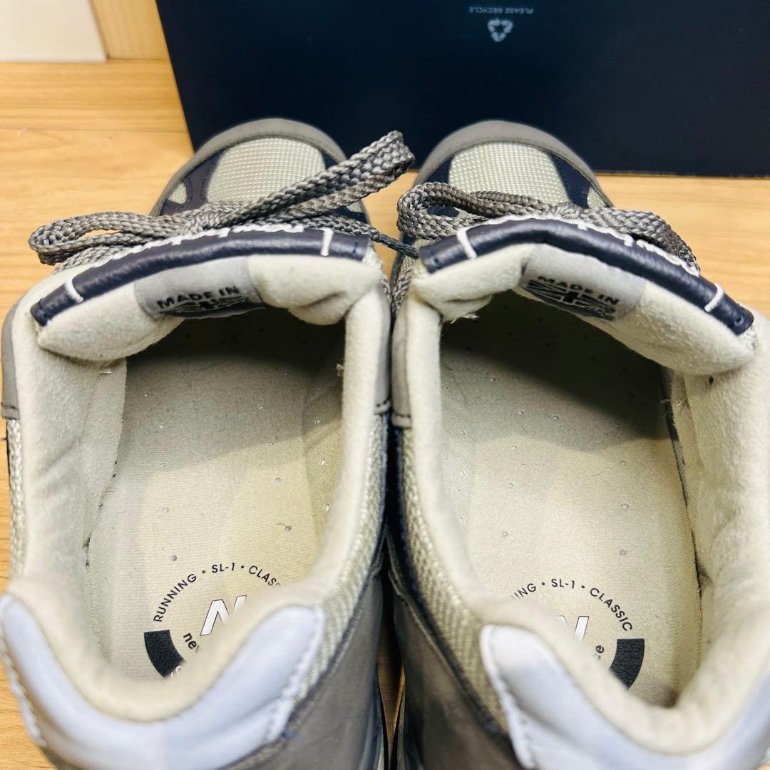 【未使用級】英国製 New Balance M991GNS 26.5cm グレー