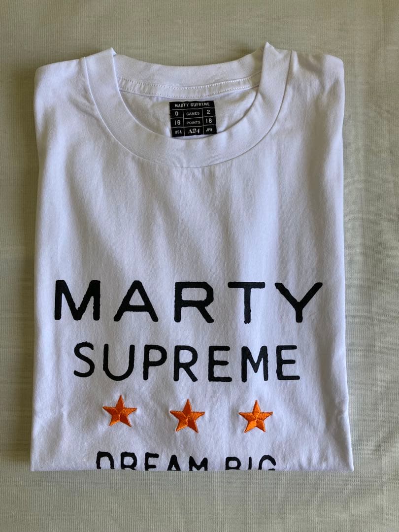 マーティ・シュプリーム Tシャツ 白 XLサイズ A24 アーバンリサーチ