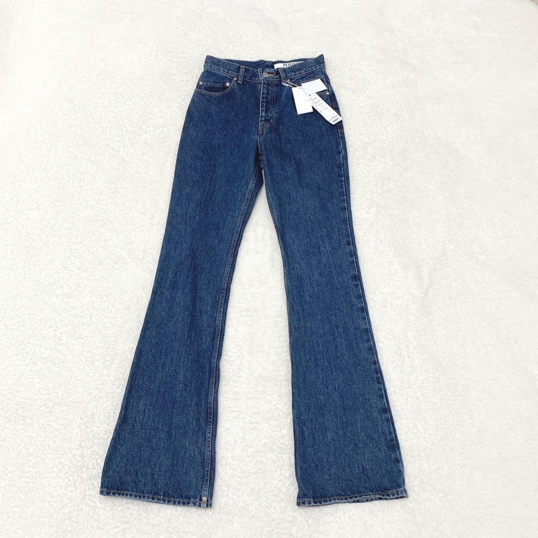 PERVERZE Nano Mist Denim-flair デニムパンツ