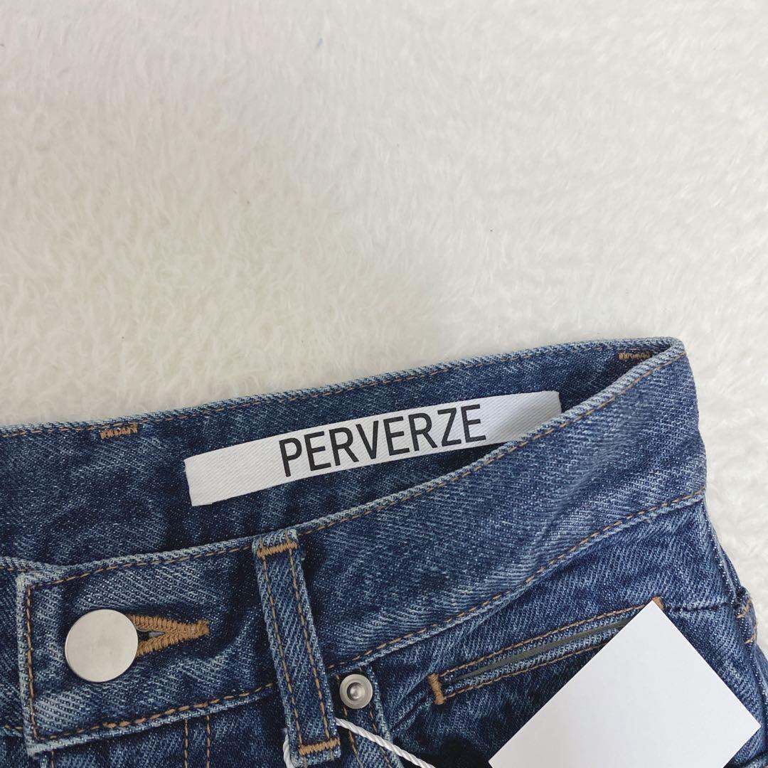 PERVERZE Nano Mist Denim-flair デニムパンツ