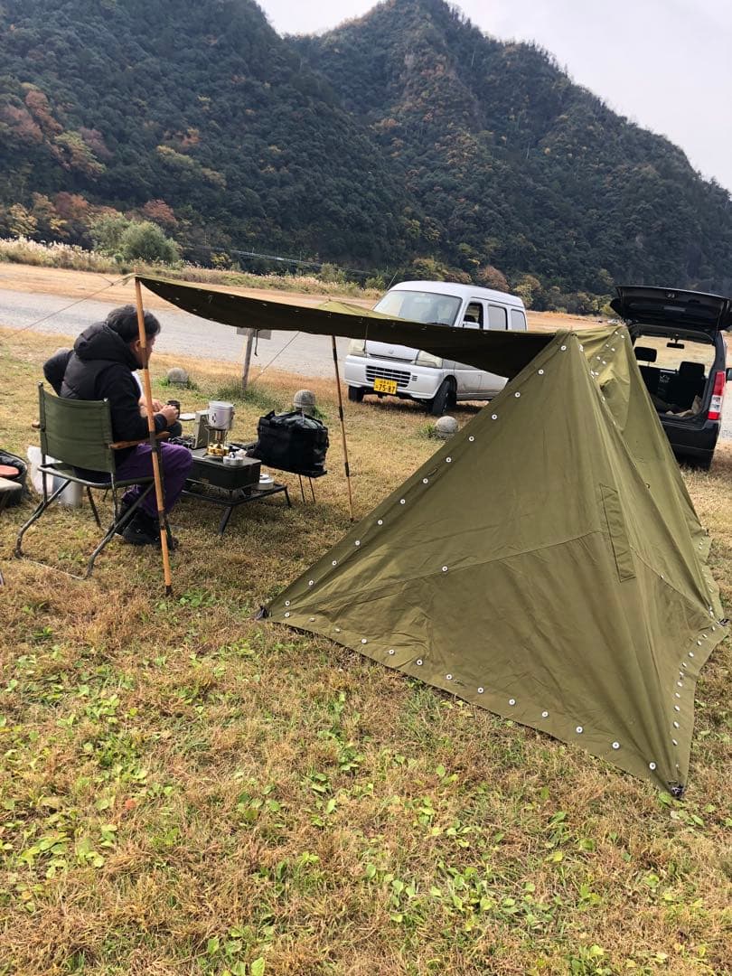 ノルウェー軍幕　ミリタリーテント　キャンプ コットンテント　希少　美品