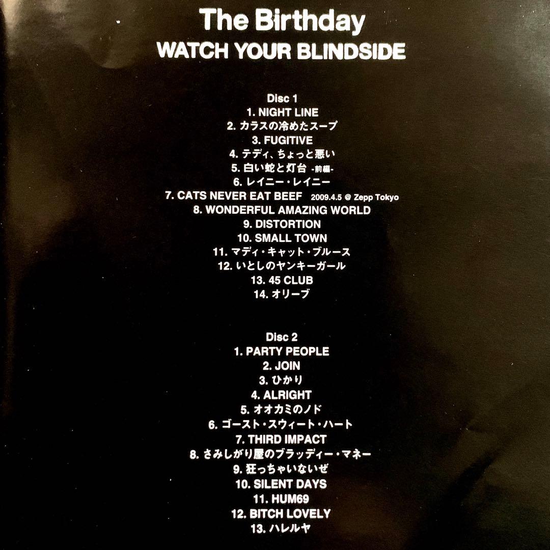 邦楽 The Birth Day WATCH YOUR