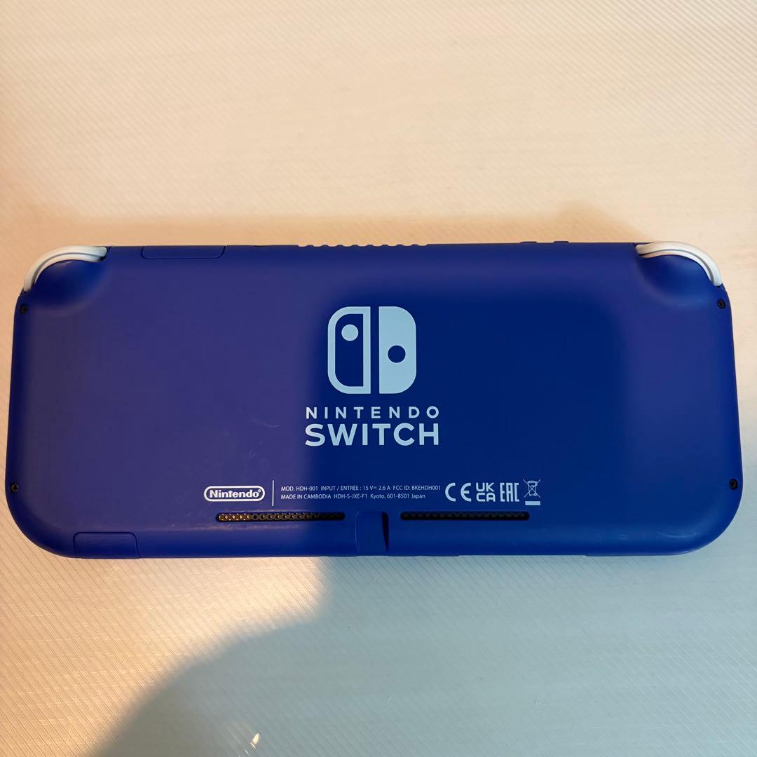 U*A様 ニンテンドースイッチライト ブルー 本体＋保護ポーチ付き♪ 動作確認済