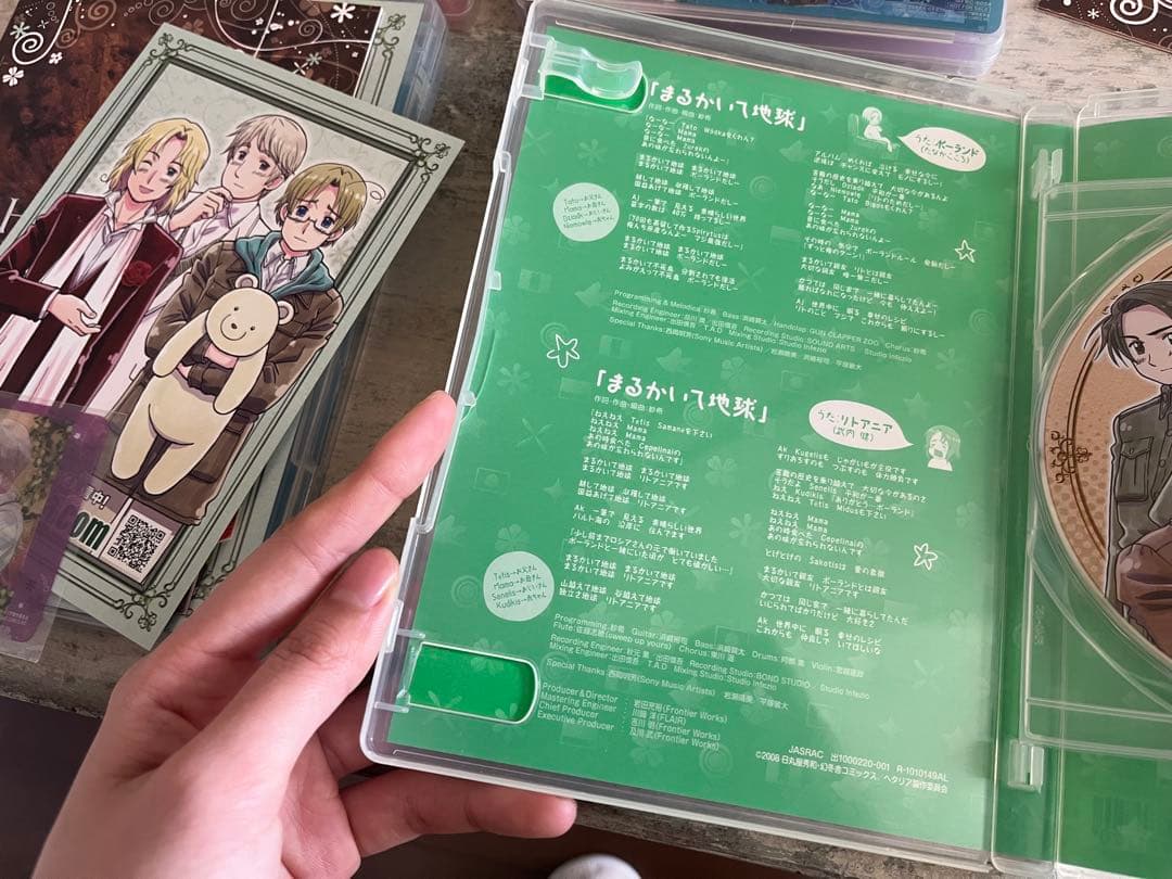 アニメ『ヘタリア』 DVD 9セット